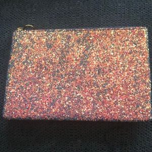 Madewell Glitter clutch wallet